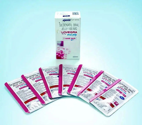 Cutie Lovegra Oral Jelly cu plicuri, viagra pentru femei pentru libidou