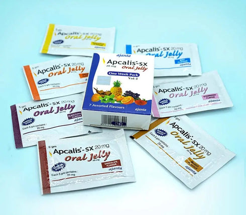 Jeleu Apcalis Oral Jelly cu tadalafil in plicuri pentru erectie rapida