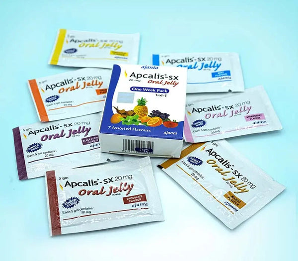 Jeleu Apcalis Oral Jelly cu tadalafil in plicuri pentru erectie rapida