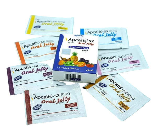Jeleu Apcalis Oral Jelly cu tadalafil in plicuri pentru erectie rapida