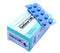 Cutie Cenforce 100 mg cu blister de pastile albastre sildenafil pentru erectie