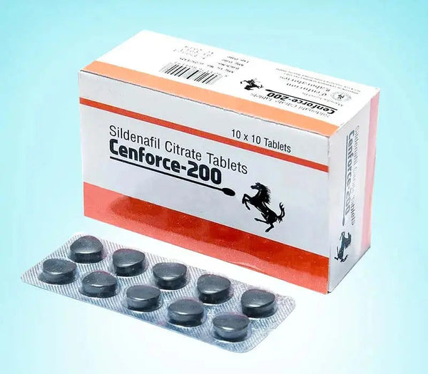 Cutie Cenforce 200 mg cu blister de pastile sildenafil doza puternica