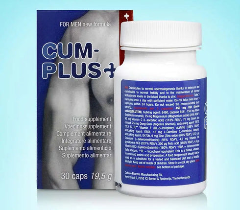 Flacon Cum Plus, supliment premium pentru fertilitate si potenta masculina