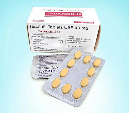 Blister Tadarise 40 mg cu tadalafil, stimulent pentru potenta cu efect 36 ore